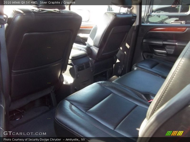 Silver Graphite / Graphite 2010 Infiniti QX 56 4WD