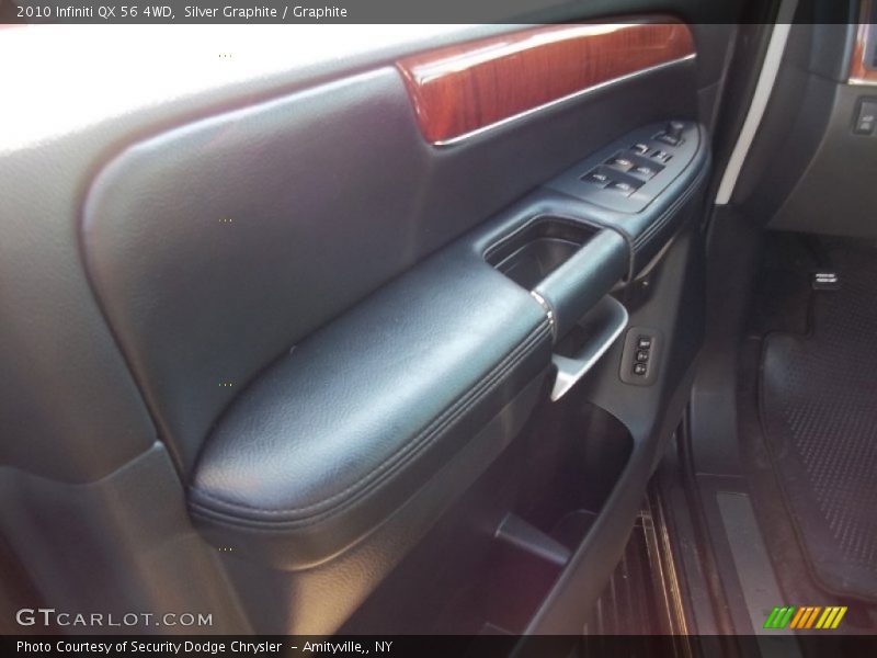 Silver Graphite / Graphite 2010 Infiniti QX 56 4WD