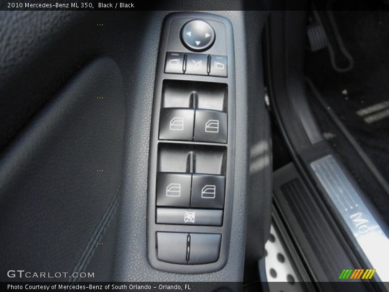 Black / Black 2010 Mercedes-Benz ML 350