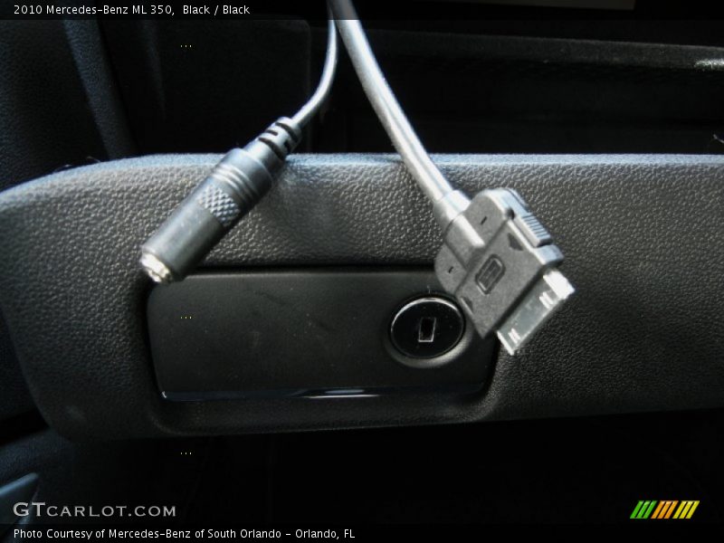 Black / Black 2010 Mercedes-Benz ML 350
