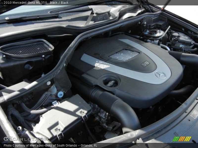 Black / Black 2010 Mercedes-Benz ML 350