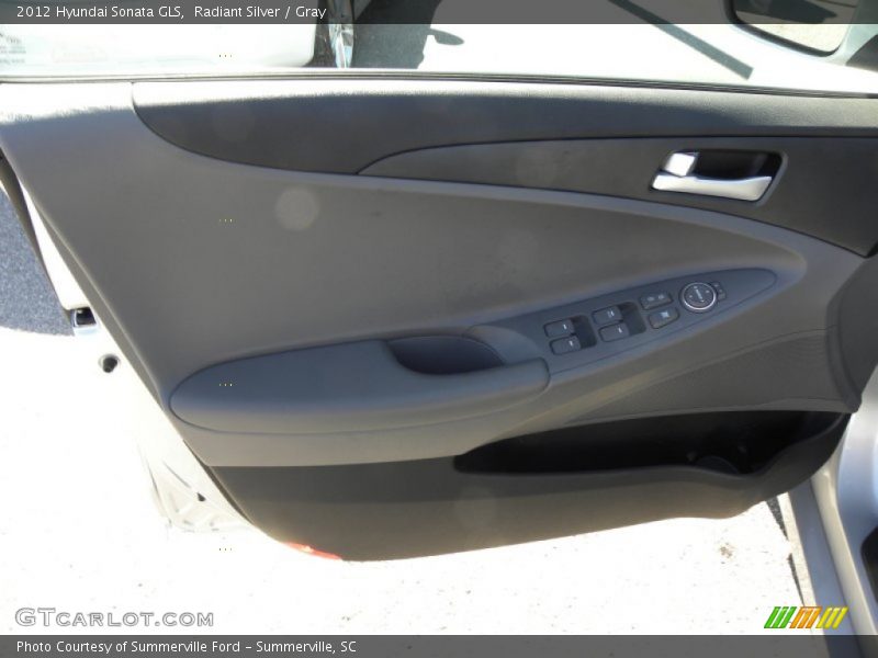 Radiant Silver / Gray 2012 Hyundai Sonata GLS