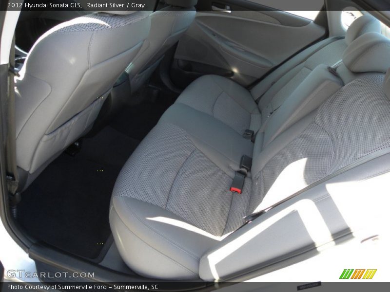 Radiant Silver / Gray 2012 Hyundai Sonata GLS