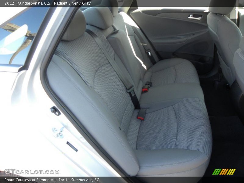 Radiant Silver / Gray 2012 Hyundai Sonata GLS