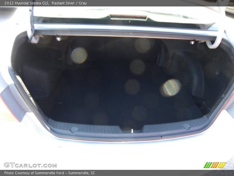 Radiant Silver / Gray 2012 Hyundai Sonata GLS