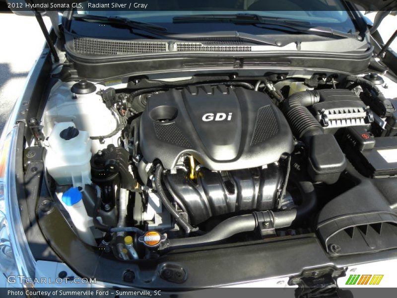 Radiant Silver / Gray 2012 Hyundai Sonata GLS