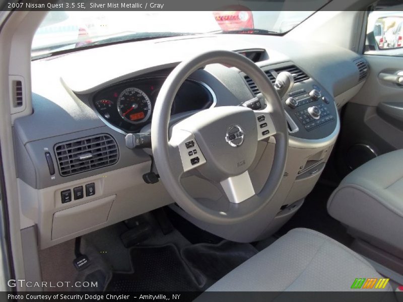 Silver Mist Metallic / Gray 2007 Nissan Quest 3.5 SE