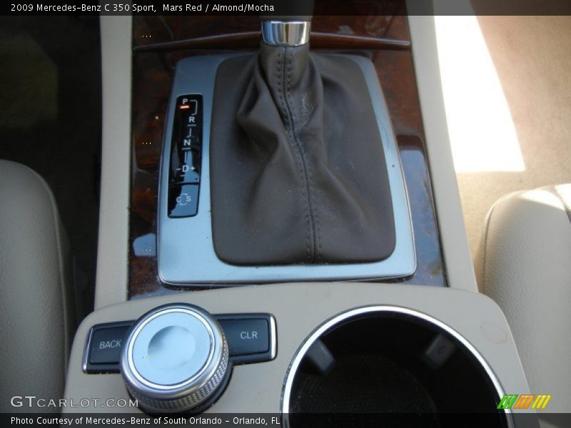 Mars Red / Almond/Mocha 2009 Mercedes-Benz C 350 Sport