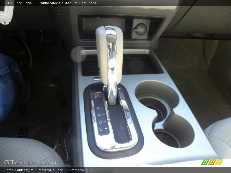 White Suede / Medium Light Stone 2010 Ford Edge SE