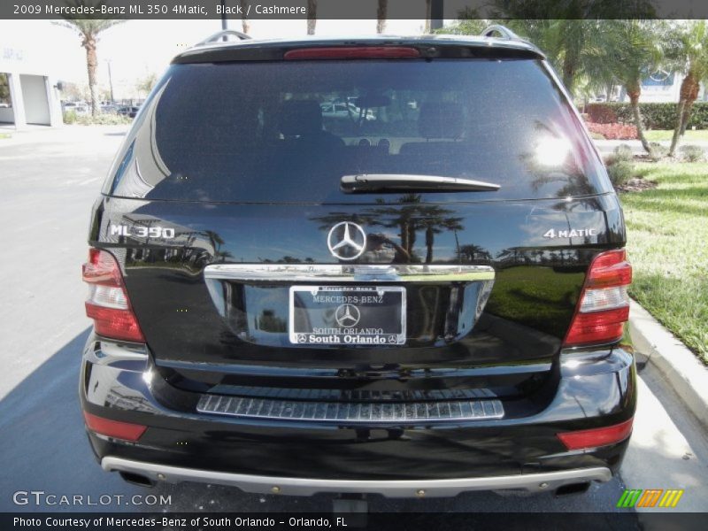 Black / Cashmere 2009 Mercedes-Benz ML 350 4Matic