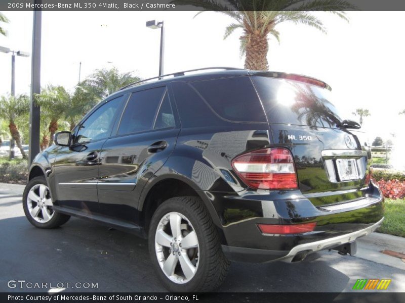 Black / Cashmere 2009 Mercedes-Benz ML 350 4Matic