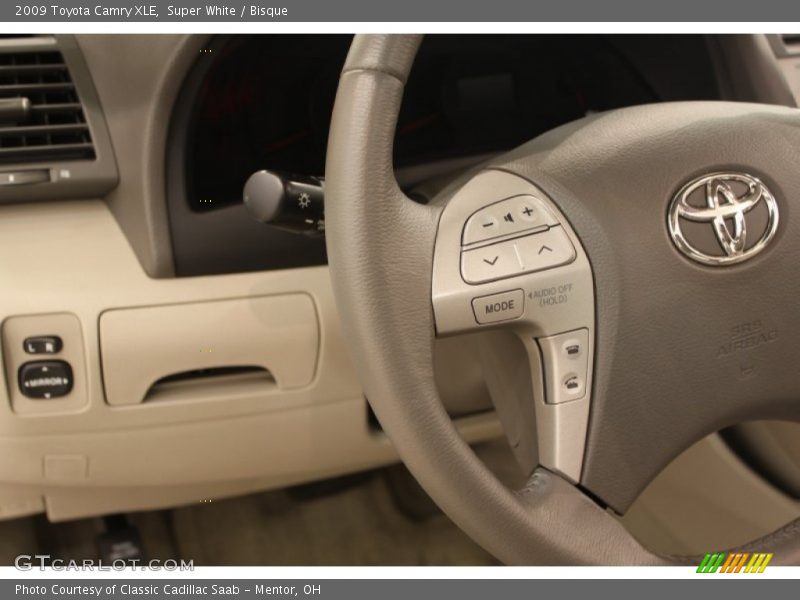 Super White / Bisque 2009 Toyota Camry XLE