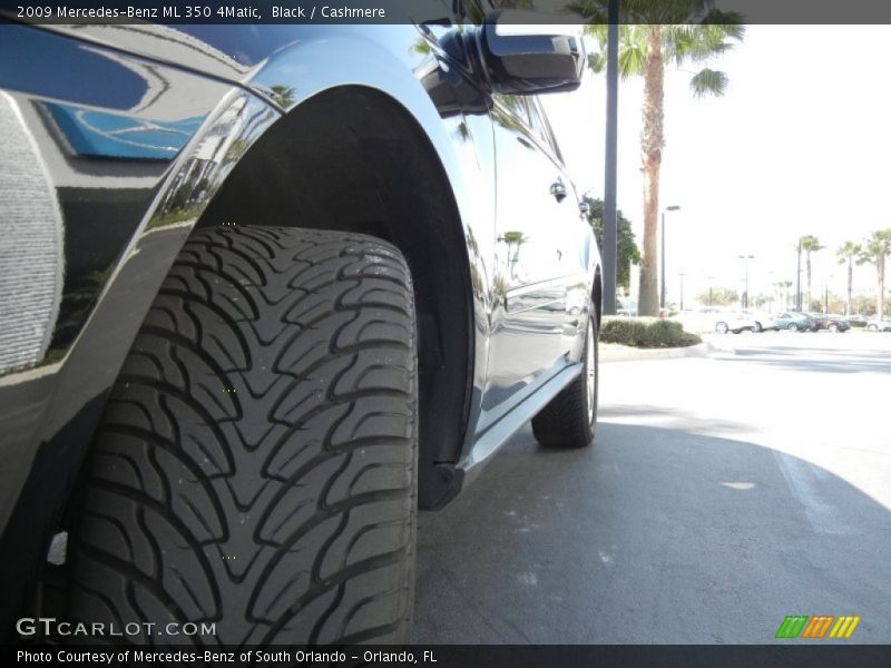 Black / Cashmere 2009 Mercedes-Benz ML 350 4Matic