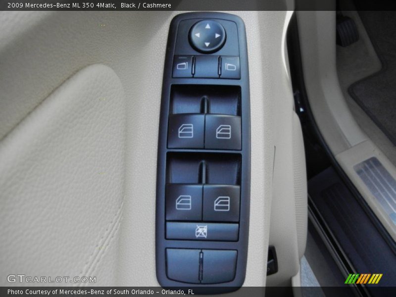 Black / Cashmere 2009 Mercedes-Benz ML 350 4Matic