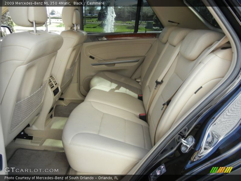 Black / Cashmere 2009 Mercedes-Benz ML 350 4Matic