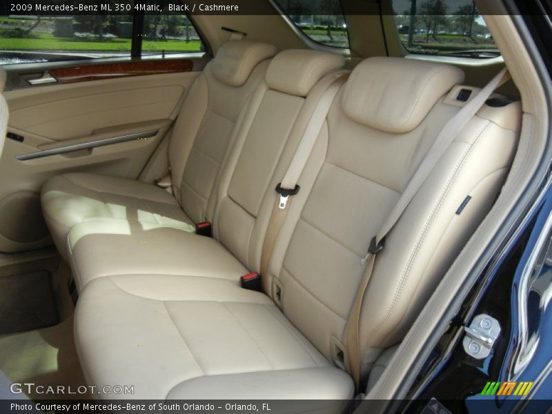 Black / Cashmere 2009 Mercedes-Benz ML 350 4Matic