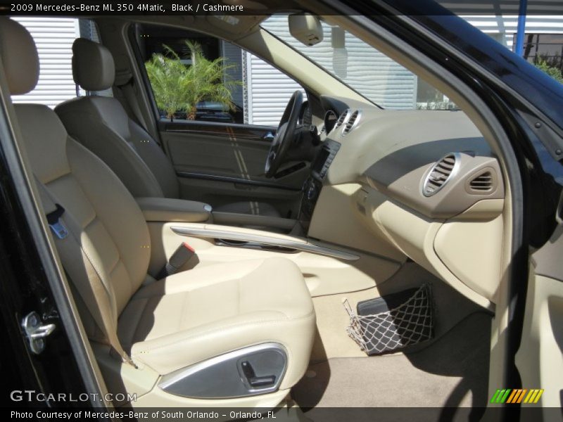Black / Cashmere 2009 Mercedes-Benz ML 350 4Matic