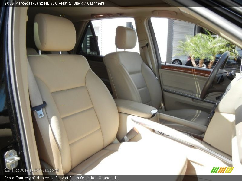 Black / Cashmere 2009 Mercedes-Benz ML 350 4Matic