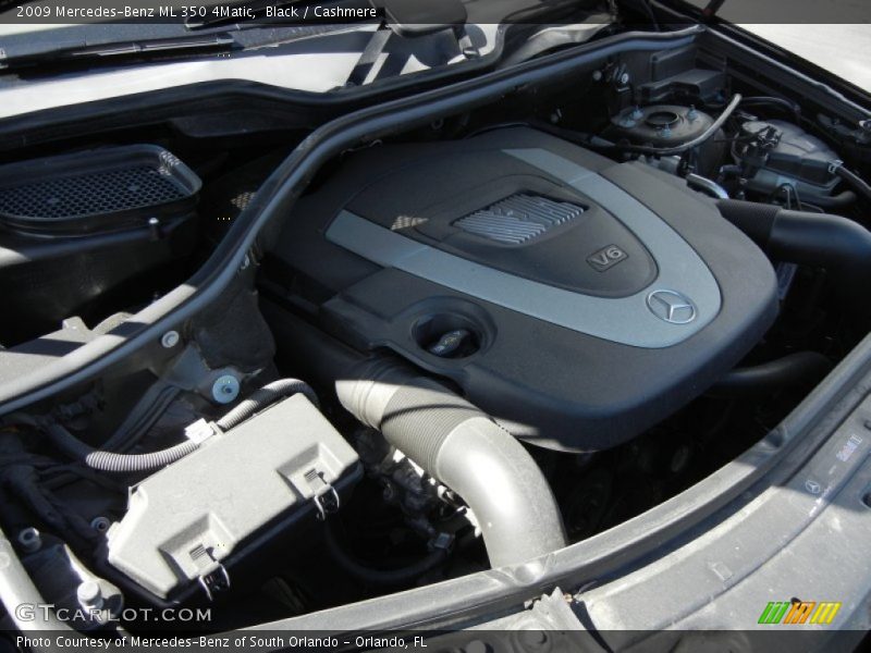 Black / Cashmere 2009 Mercedes-Benz ML 350 4Matic