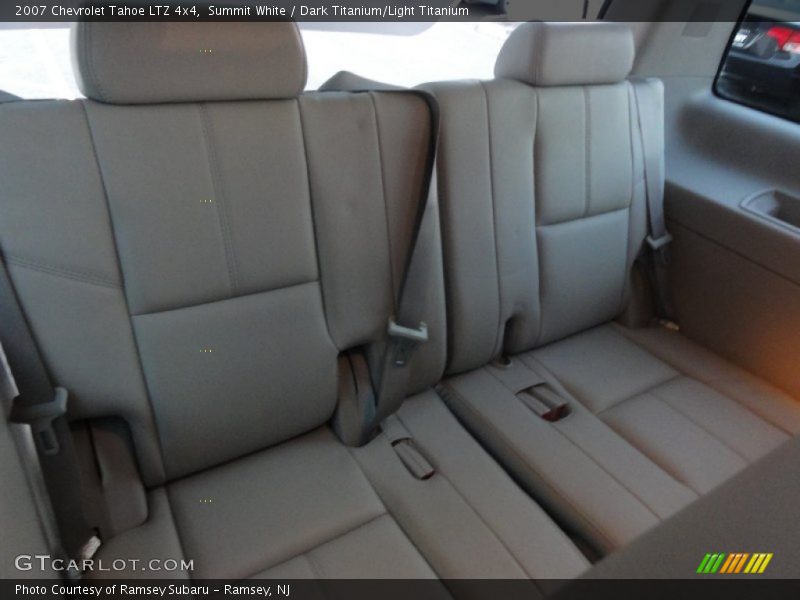 Summit White / Dark Titanium/Light Titanium 2007 Chevrolet Tahoe LTZ 4x4