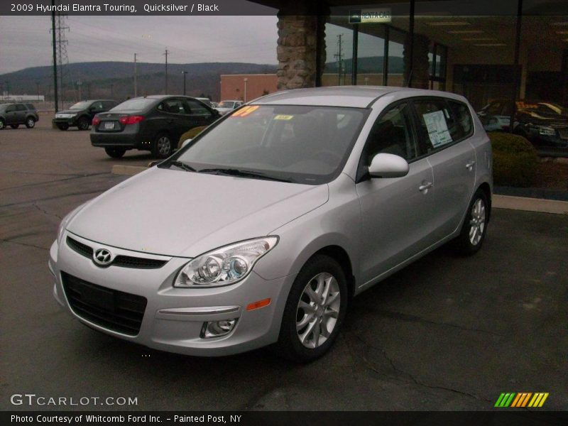 Quicksilver / Black 2009 Hyundai Elantra Touring