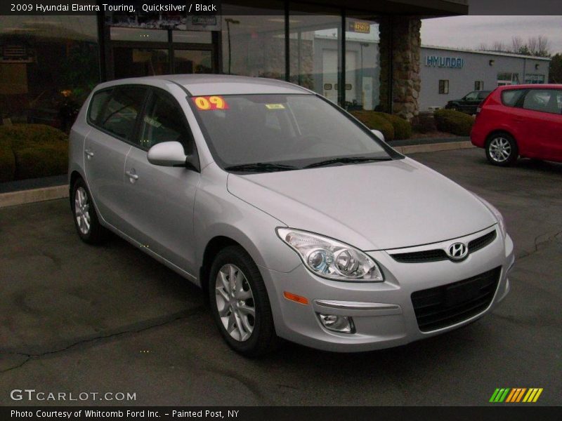 Quicksilver / Black 2009 Hyundai Elantra Touring