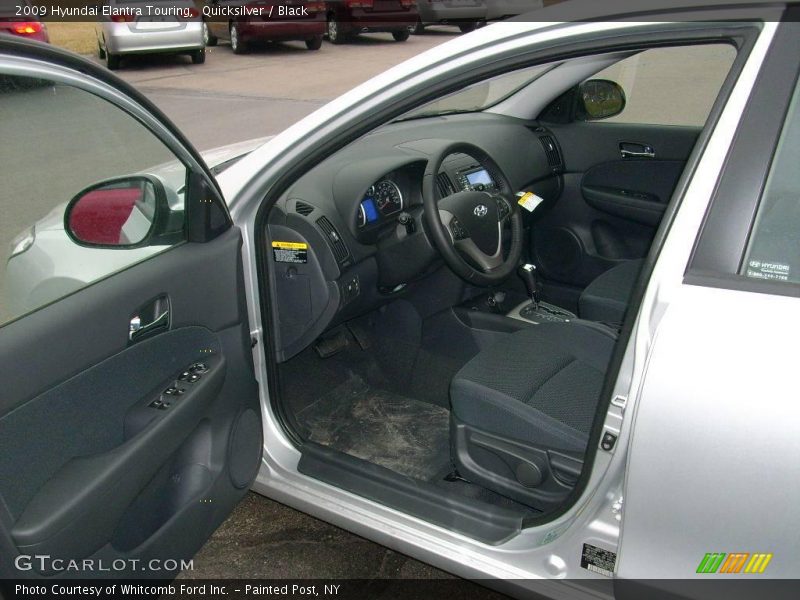 Quicksilver / Black 2009 Hyundai Elantra Touring