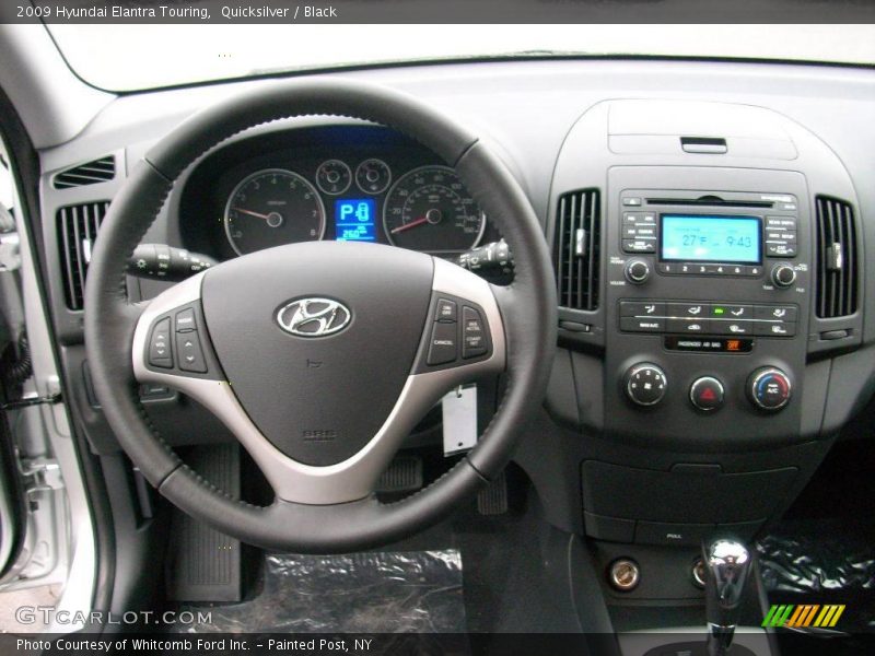 Quicksilver / Black 2009 Hyundai Elantra Touring