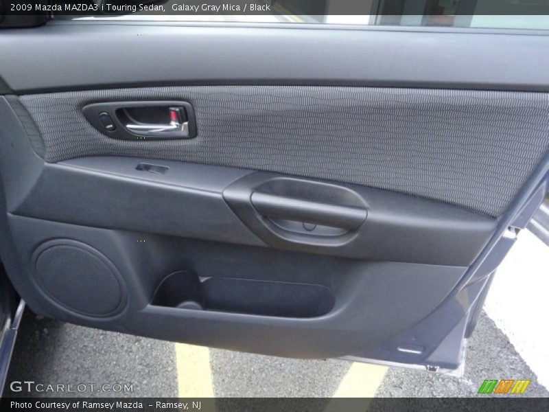 Galaxy Gray Mica / Black 2009 Mazda MAZDA3 i Touring Sedan