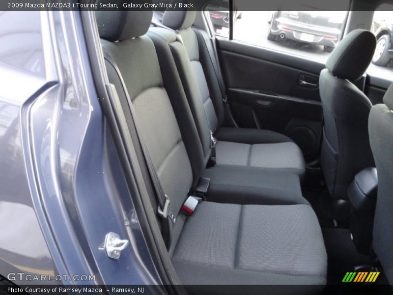 Galaxy Gray Mica / Black 2009 Mazda MAZDA3 i Touring Sedan