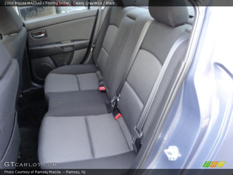 Galaxy Gray Mica / Black 2009 Mazda MAZDA3 i Touring Sedan