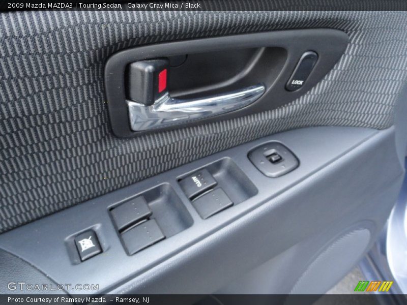 Galaxy Gray Mica / Black 2009 Mazda MAZDA3 i Touring Sedan