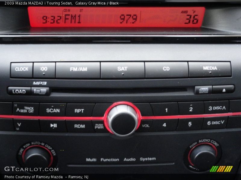 Audio System of 2009 MAZDA3 i Touring Sedan