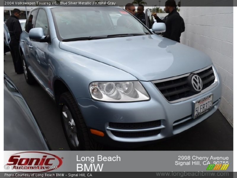Blue Silver Metallic / Kristal Gray 2004 Volkswagen Touareg V6
