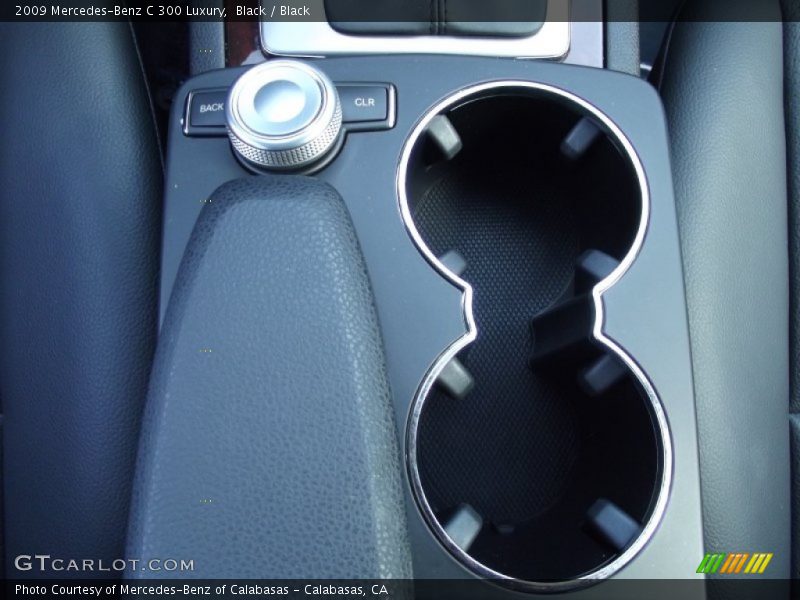 Black / Black 2009 Mercedes-Benz C 300 Luxury