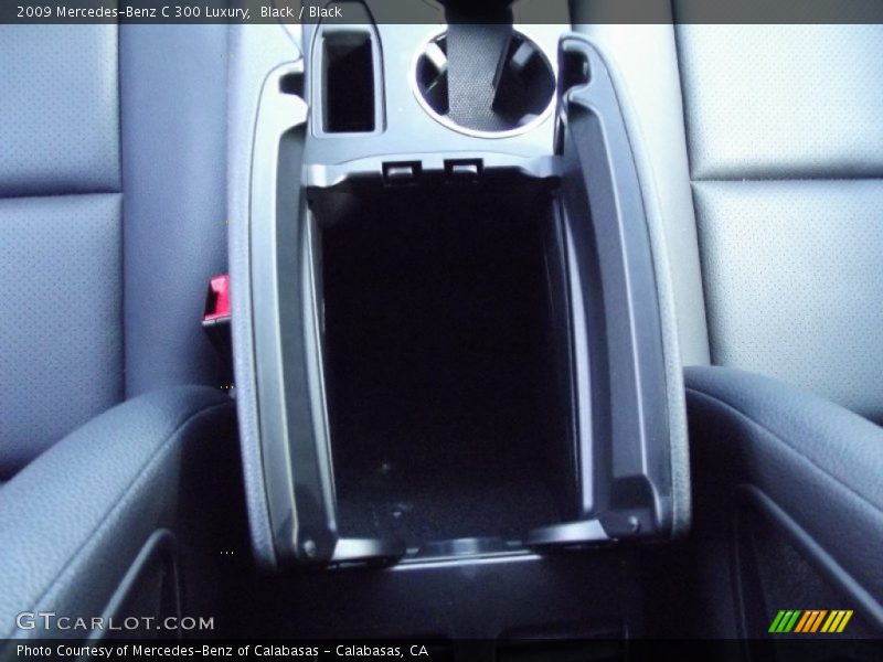 Black / Black 2009 Mercedes-Benz C 300 Luxury