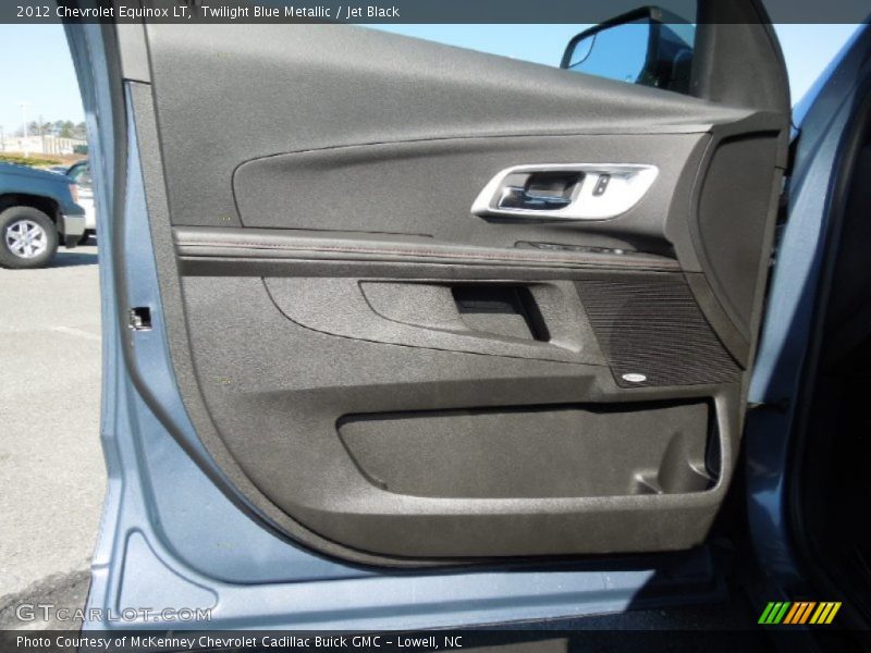 Twilight Blue Metallic / Jet Black 2012 Chevrolet Equinox LT