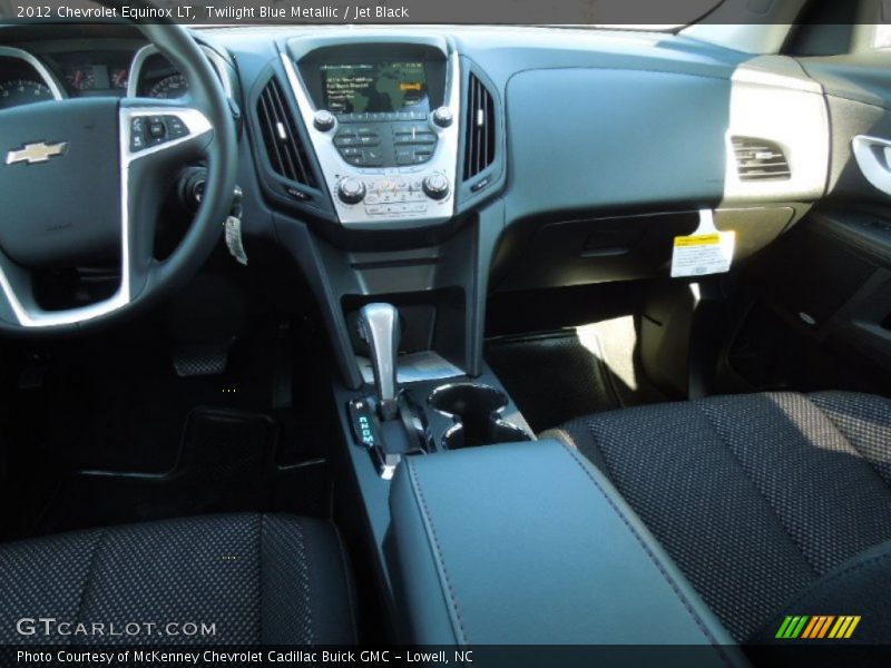 Twilight Blue Metallic / Jet Black 2012 Chevrolet Equinox LT