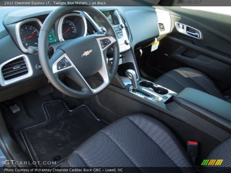 Jet Black Interior - 2012 Equinox LT 