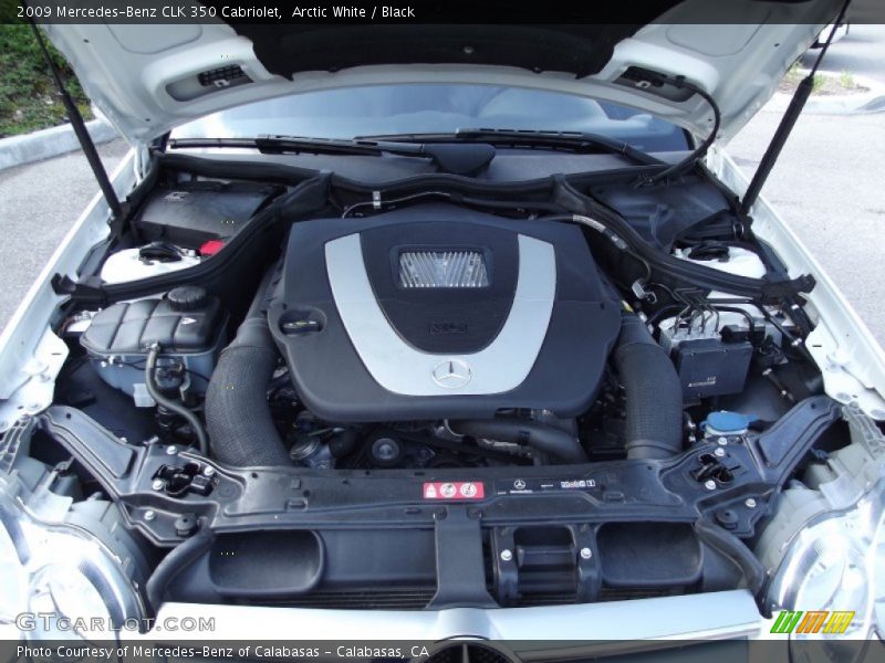  2009 CLK 350 Cabriolet Engine - 3.5 Liter DOHC 24-Valve VVT V6