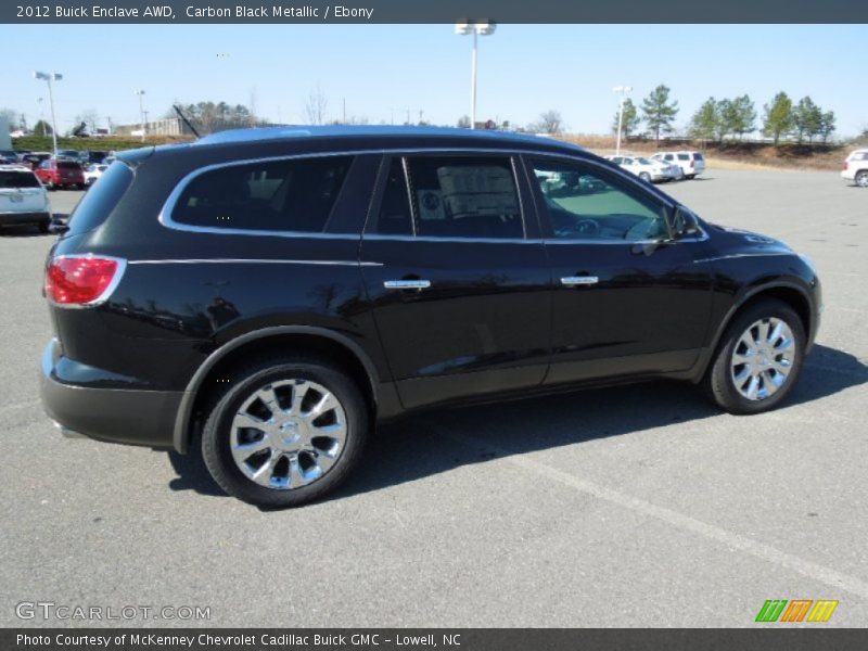 Carbon Black Metallic / Ebony 2012 Buick Enclave AWD