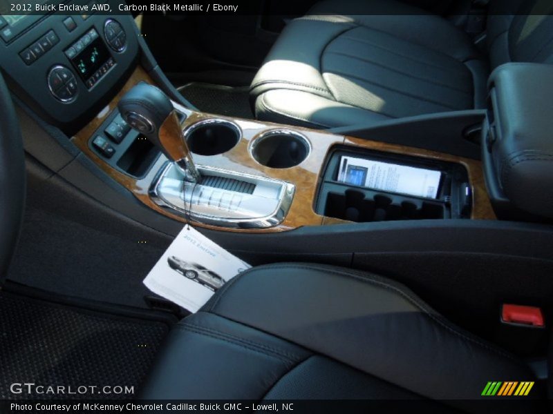 Carbon Black Metallic / Ebony 2012 Buick Enclave AWD