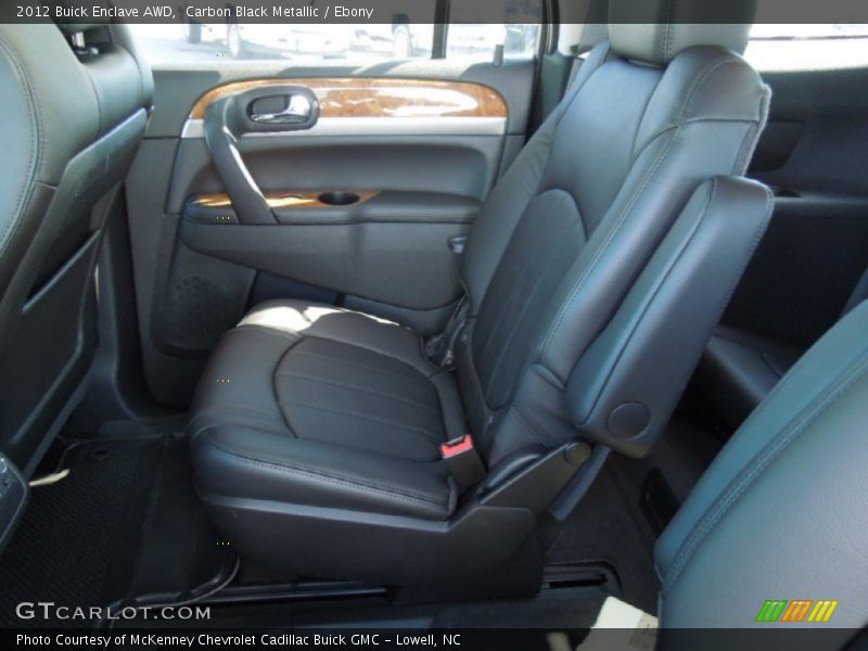 Carbon Black Metallic / Ebony 2012 Buick Enclave AWD