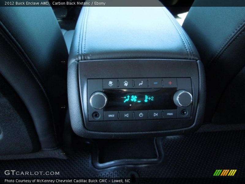 Carbon Black Metallic / Ebony 2012 Buick Enclave AWD