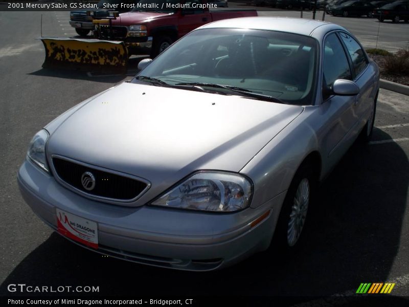 Silver Frost Metallic / Medium Graphite 2001 Mercury Sable GS Sedan