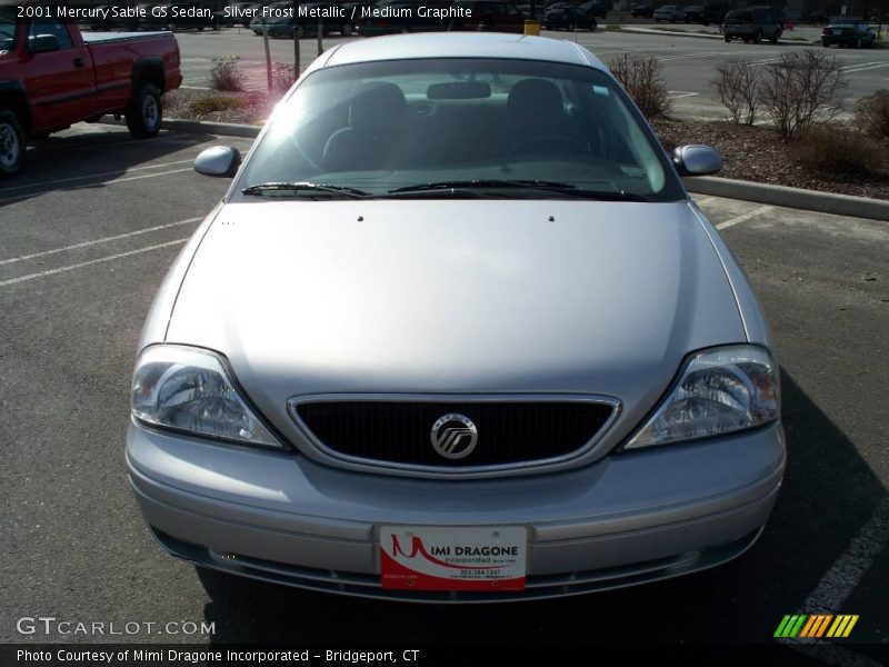Silver Frost Metallic / Medium Graphite 2001 Mercury Sable GS Sedan
