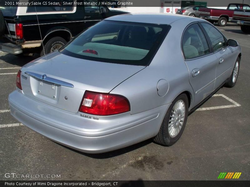 Silver Frost Metallic / Medium Graphite 2001 Mercury Sable GS Sedan