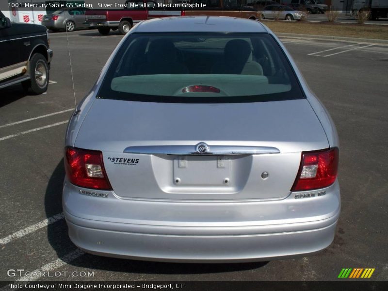 Silver Frost Metallic / Medium Graphite 2001 Mercury Sable GS Sedan