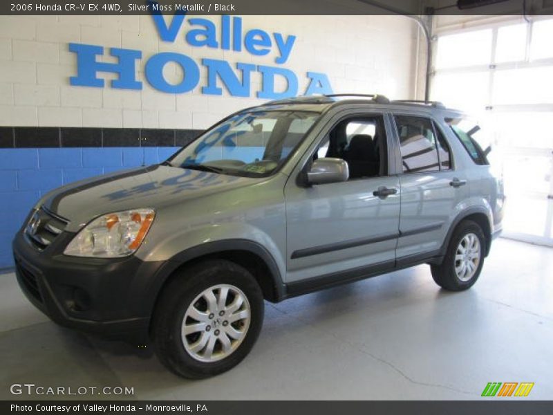 Silver Moss Metallic / Black 2006 Honda CR-V EX 4WD