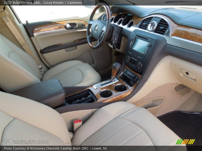 Cocoa Metallic / Cashmere 2012 Buick Enclave AWD